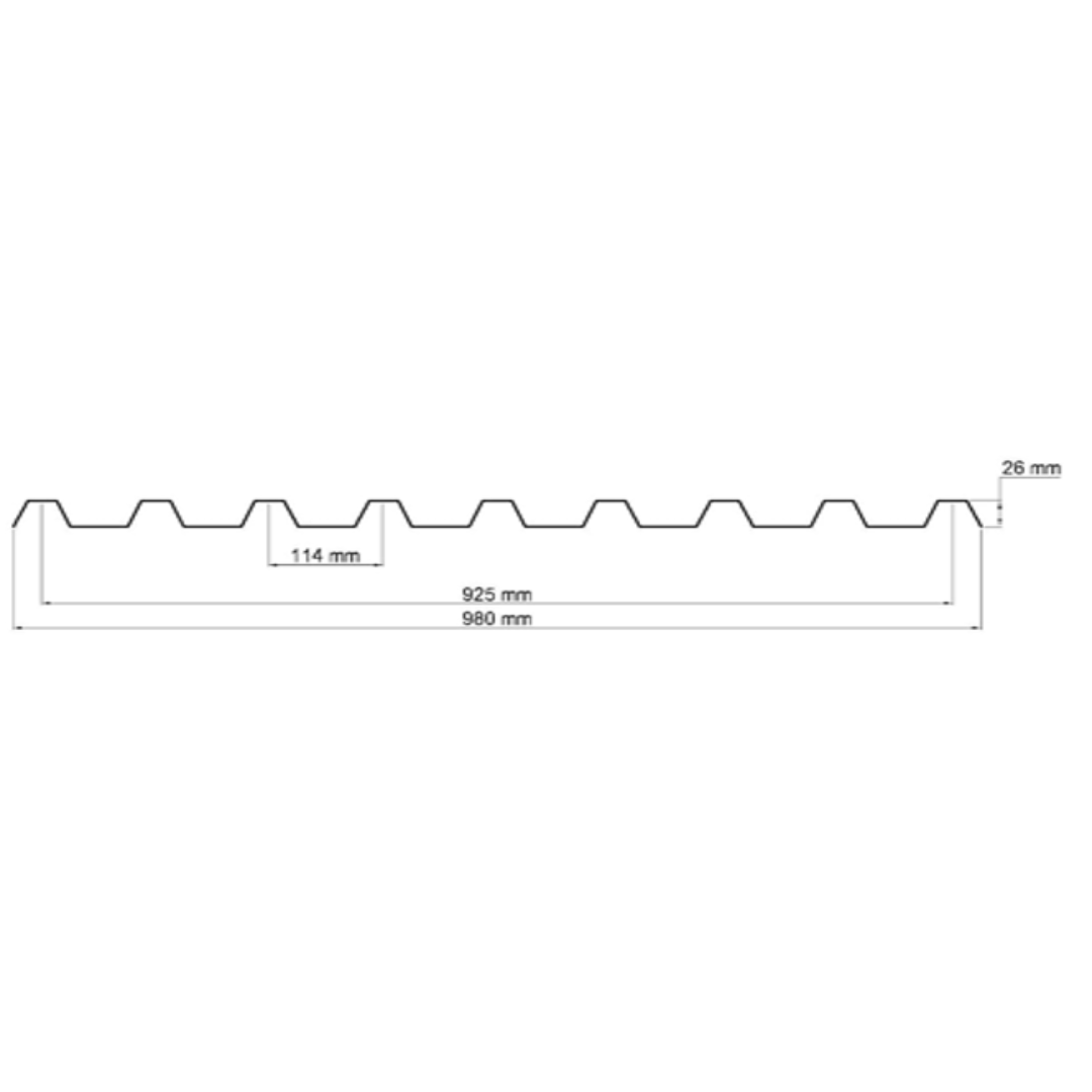 Gambar Teknis LUMIPRO GRECA CLEAR (EFF. 108) - 1